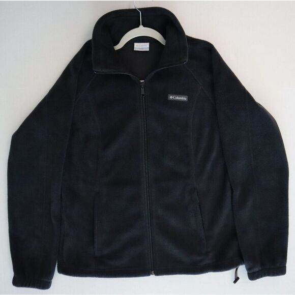 Columbia WL6439 Women's Sz L Black Benton Springs Full Zip Fleece Jacket - Picture 7 of 8
